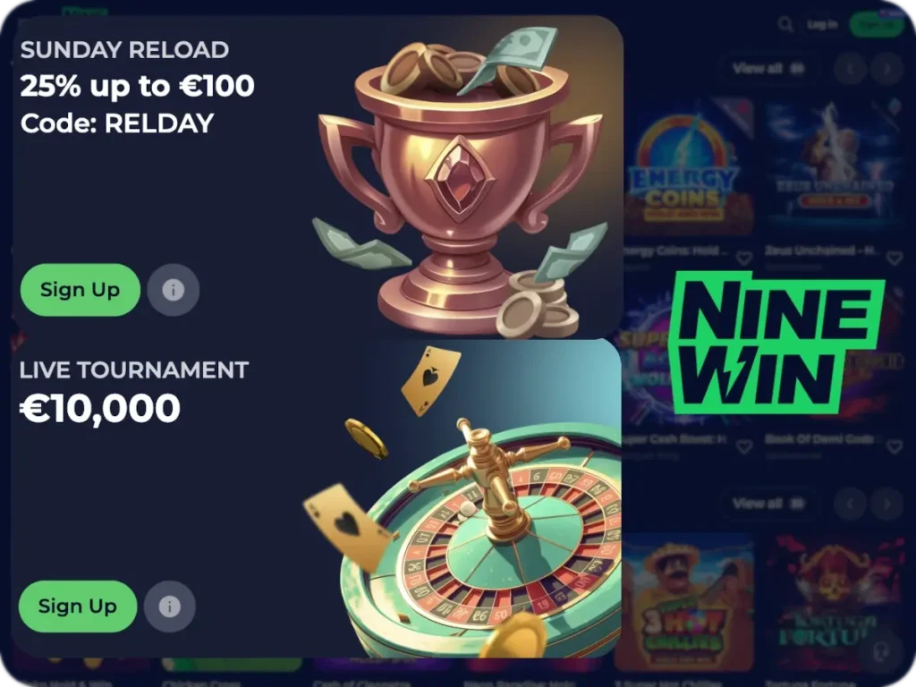 Casino Nine WIn Bonus