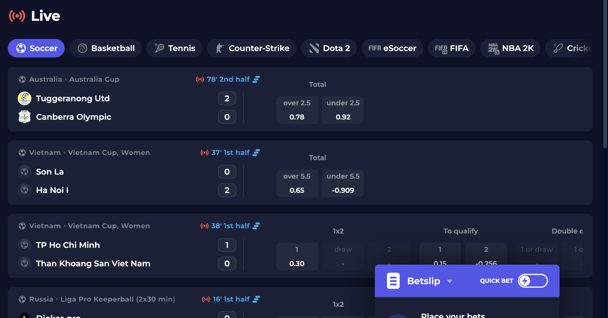 NineWin Betting
