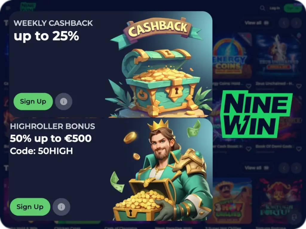 Nine WIn Bonus